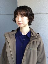 ヘアーアイストゥーレ(HAIR ICI TRE)&nbsp;ショートパーマ　くせ毛風パーマ　ニュアンスパーマ