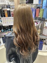 ヘアーザラブズラフズ オーガニカ 北九州(HAIR THE LOVES LAUGHS ORGANICA)&nbsp;ダブルカラー ブラウンベージュ