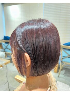 ラピスタ 池袋(Lapista) 韓国ヘアハッシュカットダブルハイライトカラー【Lapista池袋】