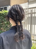 ザザ シンジュク(ZA/ZA shinjuku)&nbsp;パーマアレンジ/タイトヘア/新宿ヘアセット/新宿ヘアアレンジ