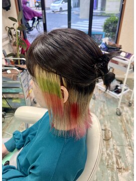ファンヘアメイク(Fun hair make) デザインカラー