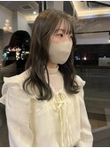 ブリーチなしカラーで叶う透明感オリーブベージュ夏スタイ