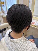 アッシュ 仙川店(Ash)&nbsp;仙川40代50代60代絶壁解消前髪小顔前下がりショートボブ骨格補正