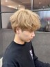 【大本まりん指名限定】似合わせカット+ケアブリーチ+カラー[メンズ]