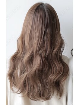 ハーブスヘア 前橋店(Herbs hair)の写真/【透け感のある外国人風カラーが人気★】魅力を最大限に引き出す技術&提案力が◎豊富なカラー材をご用意!
