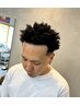 【メンズスパイキーアフロ】￥24000~ 横浜/元町中華街/石川町