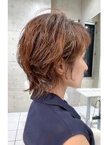 エミュ 表参道 青山(emu)&nbsp;ゆるふわ小顔ショートウルフ表参道