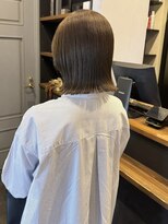 ニュートライズ(NEUTRIZE) 外ハネボブ ボブ ミントベージュ オッジィオット 水素カラー