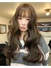【mayu指名限定】360°似合わせカット＋透明感カラー￥12500→￥11000