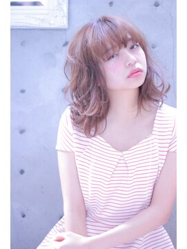 カシュカシュ(cache cache) cache cache★大人可愛いふわふわミディアム