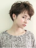 belog　ショート　A 小顔　大人可愛い　ショートパーマ　