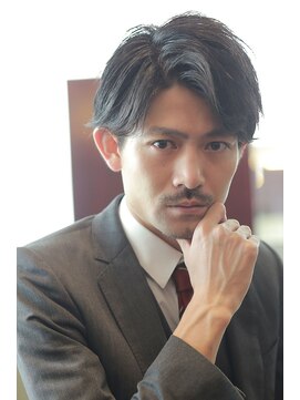 リップス レイ ギンザ(LIPPS Ray GINZA) 【LIPPS銀座】ジェントルマンスーツスタイル #アップバング