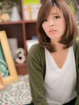 カバーヘア ブリス 北浦和(COVER HAIR bliss) *+COVER HAIR+*…透け感カラーで大人ミディd!