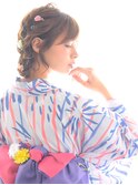 浴衣の着付け ご予約はお電話のみ