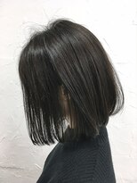 アジールヘア 所沢プロペ通り店(agir hair) メタリックアッシュくびれミディ【所沢】