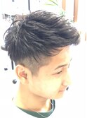 アップバングショート