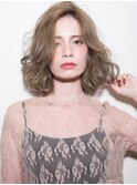 外国人風くすみカラー×抜け感ミディ★QUATRO70★