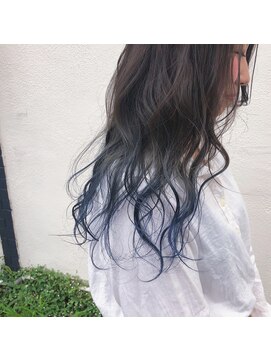 エルフ(elf) シルバーネイビー グラデーション