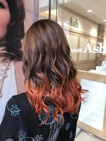 アッシュ 北千住店(Ash)&nbsp;グラデーションカラー オレンジ