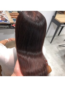 テラスヘア 新潟駅南(TERRACE hair) 艶髪コスメ矯正＋白髪染