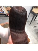 艶髪コスメ矯正+白髪染