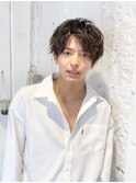 アップバングショート