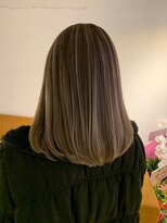 メリー オオサカ(Merly Osaka)&nbsp;ナチュラルバレイヤージュ_自然なベージュブラウン_