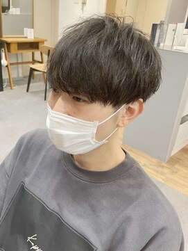 メンズヘアトーキョー(MEN'S HAIR TOKYO) 前下がり/マッシュ/黒髪