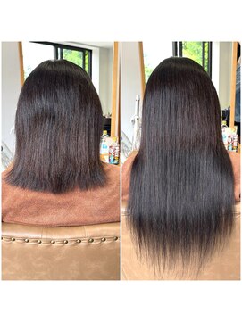 フツーロ 栄(FUTURO) 黒髪/カラー/ブラウンカラー/エクステ/プルエクステ