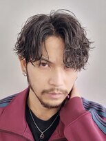 フィフス 原宿(fifth)&nbsp;波巻きパーマツーブロックマッシュツイストスパイラルパーマ