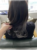 インナーカラー ホワイト系カラー アディクシー