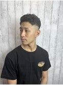パキッとメンズフェードカット