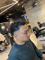 フランクスバーバー アンド ビアークラブ(FRANK'S BARBER and BEER CLUB) ネイマール風マレットスタイル