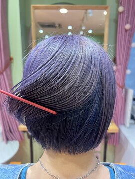 エマ(emma) ラベンダー×ネイビーカラー！