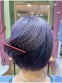 ラベンダー×ネイビーカラー!