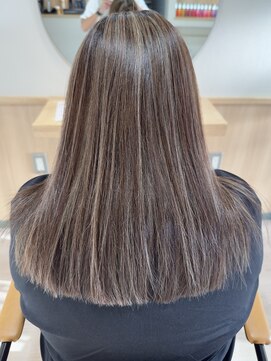 シダミノオ(sida MINOH) 20代30代40代50代/前髪/ウルフボブ/インナーグレージュ