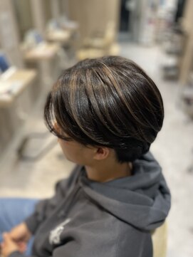 エヌアンドエー せんげん台店(N&A) ☆メンズマッシュ×ハイライト☆【せんげん台】