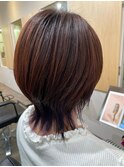 襟足に遊び心☆ウルフスタイル