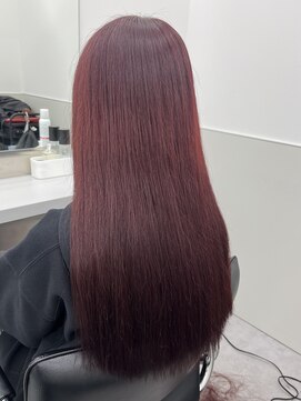 ゴウトゥデイシェアサロン 町田店(GO TODAY SHAiRE SALON) ボルドーカラー【町田/韓国ヘア】