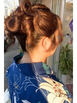 ヘアールーム ミルゥ(hair room MILOU)&nbsp;ゆるふわカールアップ