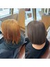 【大人気！透明感カラー】カット＋ライトニングダブルカラー＋トリートメント