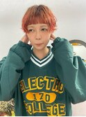 pesce ブリーチ/インナーカラー/ダブルカラー/縮毛矯正/パーマ