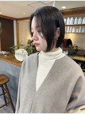 前下がりボブ