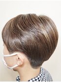 ツーブロックマッシュ×イノア×ハイライト/30代40代50代60代