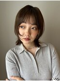 ☆切りっぱなしボブ/顔周りレイヤー/前髪/原宿神宮前