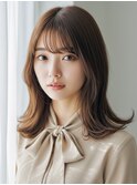 イメチェン/美髪/外ハネボブ/ワイドバング/髪質改善/縮毛矯正