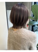レイヤーボブ　ボブ　レイヤーカット ミディアムボブ　レイヤー