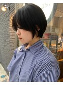おしゃれハンサムショート/髪質改善/艶髪/ショート/横山大樹