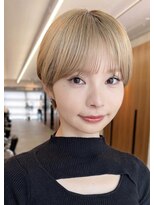 アビー(ABBEY4)&nbsp;丸みショート/コンパクトショート/可愛いショートヘア/前髪あり