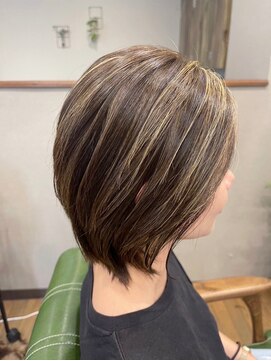 ジーン 高円寺(gene) ハイライト/白髪ぼかし【髪質改善/白髪染め/カラー/ 高円寺】